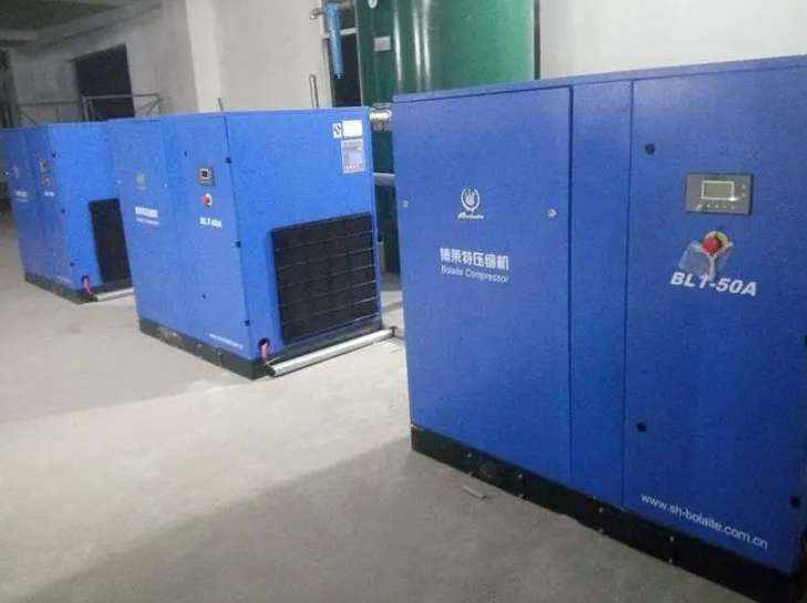 博萊特空壓機現(xiàn)場實拍